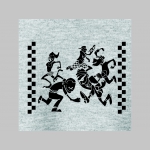 SKA tanec  mikina s kapucou stiahnutelnou šnúrkami a klokankovým vreckom vpredu 